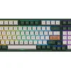 Akko World Tour London 3098N Bluetooth RGB Double-Shot PBT Hot-Swap Golden Pink Keyboard