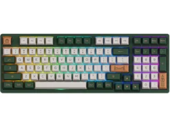 Akko World Tour London 3098S RGB Double-Shot PBT Hot-Swap TTC Silver Keyboard