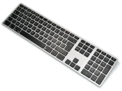 UK Matias Wireless Aluminum Backlit Keyboard Mac Space Gray