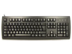 USA International Keyboard, Black, USB