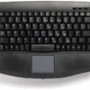 Mini Keyboard, Black, PS/2 With Built In Touchpad