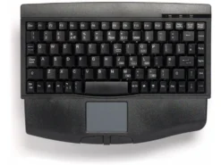 Mini Keyboard, Black, PS/2 With Built In Touchpad