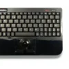 Piano Black Wireless Super Mini Trackball Keyboard