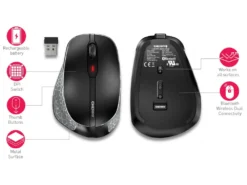 CHERRY Bluetooth & Wireless Mouse MW 8 ERGO -Mouse Keyboard Store cherry mw 8 ergo wireless mouse large 4
