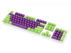 Double Shot Filco 104 Key USA Keyset, Green & Purple -Mouse Keyboard Store double shot filco key set usa green purple large 2