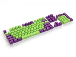 Double Shot Filco 104 Key USA Keyset, Purple & Green -Mouse Keyboard Store double shot filco key set usa purple green large 3