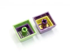 Double Shot Filco 104 Key USA Keyset, Purple & Green -Mouse Keyboard Store double shot filco key set usa purple green large 5