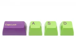 Double Shot Filco 104 Key USA Keyset, Purple & Green -Mouse Keyboard Store double shot filco key set usa purple green large 7