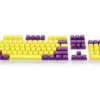 Double Shot Filco 104 Key USA Keyset, Purple & Yellow