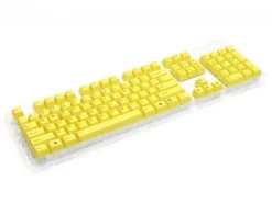 Double Shot Filco 104 Key USA Keyset, Yellow -Mouse Keyboard Store double shot filco key set usa yellow large 3