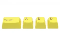 Double Shot Filco 104 Key USA Keyset, Yellow -Mouse Keyboard Store double shot filco key set usa yellow large 7