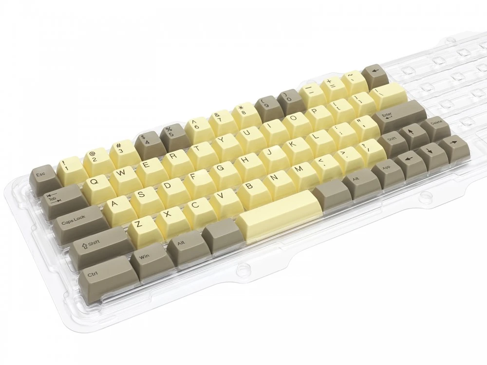 Double Shot Filco Minila USA Keyset, Chocolat & Custard - Image 2