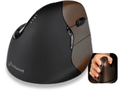 Evoluent VerticalMouse 4, Small Right Handed, Laser, Wireless