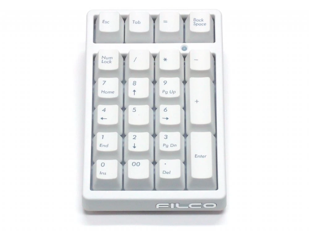 Filco Majestouch TenKeyPad 2 Professional MX Brown Tactile Numberpad Matte White 1 Filco Majestouch TenKeyPad 2 Professional MX Brown Tactile Numberpad Matte White