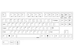 Filco Majestouch STINGRAY Tenkeyless MX Low Profile Red Linear USA Keyboard -Mouse Keyboard Store filco majestouch stingray tenkeyless red us large 11