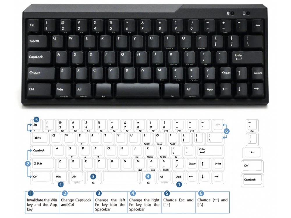 USA Majestouch MINILA Air 67 Key MX Blue Click Bluetooth Keyboard 1 USA Majestouch MINILA Air 67 Key MX Blue Click Bluetooth Keyboard