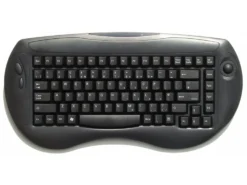 Freeboard, Mini, Infrared, Black, USB Keyboard With Built In Trackball