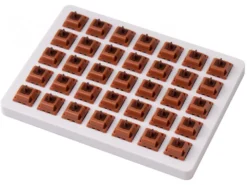 Gateron Cap Golden Brown Switch Set And Holder 35