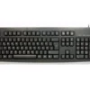 German (QWERTZ) Keyboard, Black, PS/2