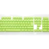 Double Shot Keyset Green USA PC Full For Backlit Cherry MX Switches