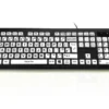 High Contrast Large Legend Keyboard Black On White