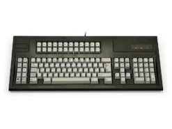 UK Original IBM Style 122 Key Keyboard Black USB