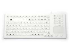 InduKey Smart Clinical Touchpad Keyboard White IP68