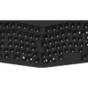 ISO Keychron Q10 Ergo QMK RGB Barebone Aluminium Mac/PC Carbon Black Custom Keyboard With Knob