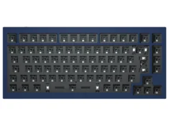 ISO Keychron Q1 QMK RGB Barebone Aluminium Mac/PC Navy Blue Custom Keyboard