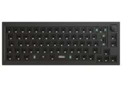 ISO Keychron Q2 QMK RGB Barebone Aluminium Mac/PC Carbon Black Custom Keyboard With Knob