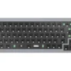 ISO Keychron Q2 QMK RGB Barebone Aluminium Mac/PC Silver Grey Custom Keyboard