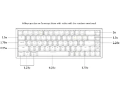 USA Keychron K6 Bluetooth Backlit Hot-Swap Linear Mac/PC 65% Keyboard -Mouse Keyboard Store k6 convertible abs keyboard large 2 4