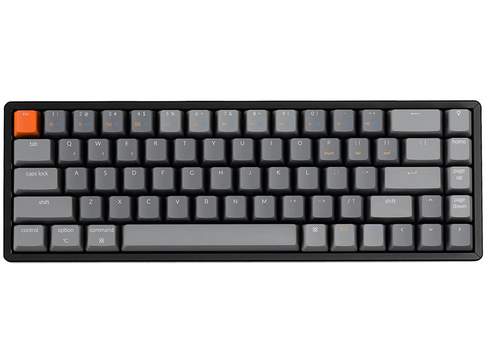 USA Keychron K6 Bluetooth RGB Backlit Click Optical Aluminium Mac/PC 65% Keyboard 1 USA Keychron K6 Bluetooth RGB Backlit Click Optical Aluminium Mac/PC 65% Keyboard