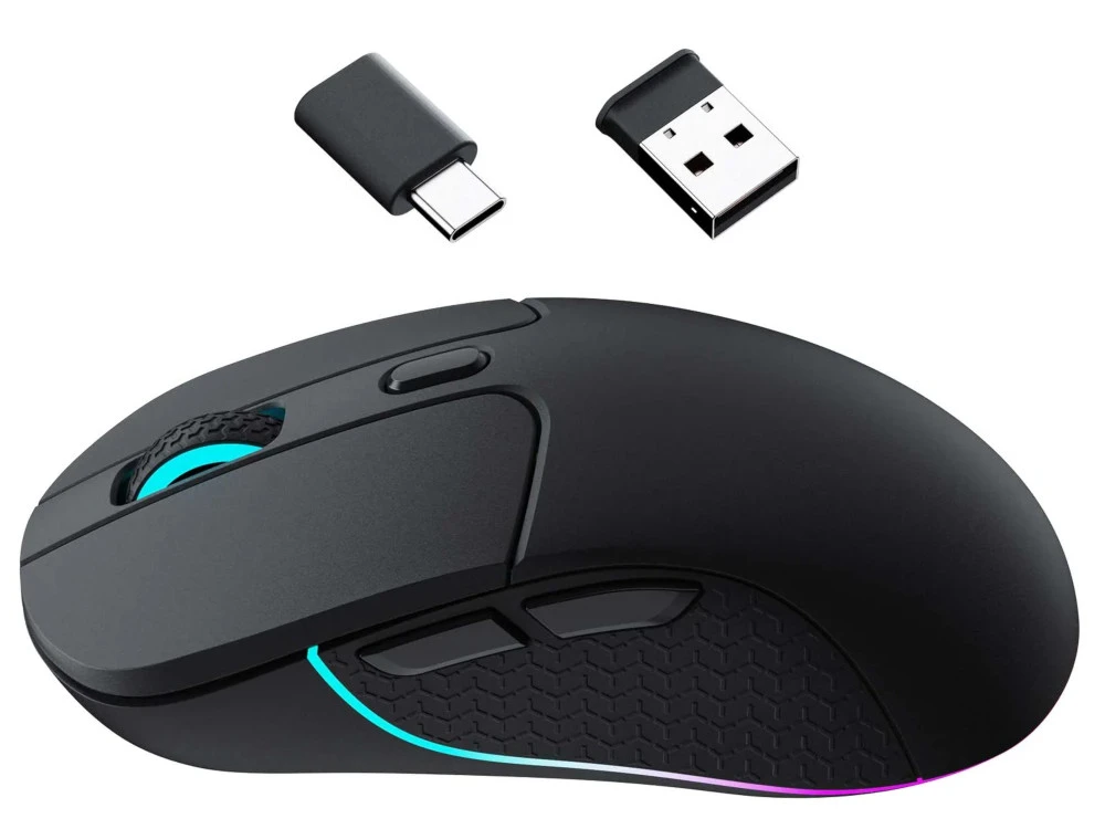 Keychron M3 Bluetooth Wireless USB Optical Mouse Black 2 Keychron M3 Bluetooth Wireless USB Optical Mouse Black - Image 2