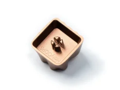 Cute Cow Aluminum Alloy Artisan Keycap Brown -Mouse Keyboard Store keychron brown cow keycap large 2