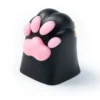 Silicone Kitty Paw Aluminum Alloy Artisan Keycap