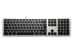 UK Matias Wired Aluminum Keyboard For Mac Space Grey