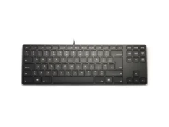 UK Matias Wired Aluminum Tenkeyless Keyboard For PC Black