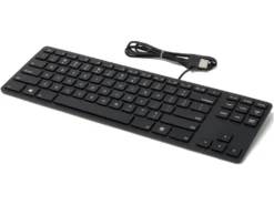 USA Matias Wired Aluminum Tenkeyless Keyboard For PC Black