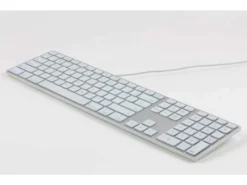 USA Matias Wired Backlit Aluminum Keyboard For Mac Silver