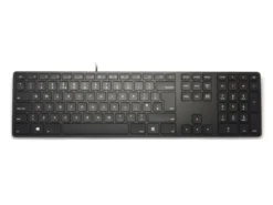 UK Matias Wired RGB Backlit Aluminum Keyboard For PC Black