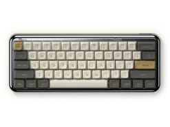 MelGeek Mojo60 Ember Hot-Swap Tactile Bluetooth RGB Backlit Programmable Keyboard Dawn