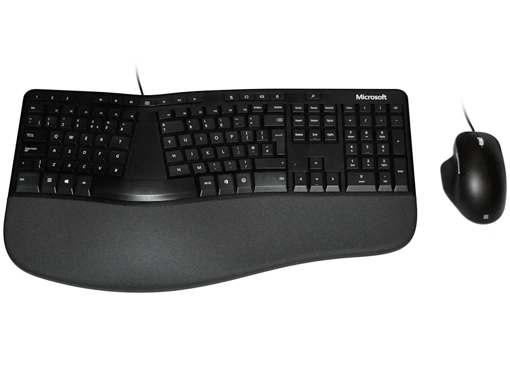 Microsoft Ergonomic Desktop Wired Keyboard And Mouse 1 Microsoft Ergonomic Desktop Wired Keyboard And Mouse
