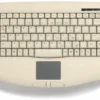 Mini Keyboard, Beige, USB With Built In Touchpad