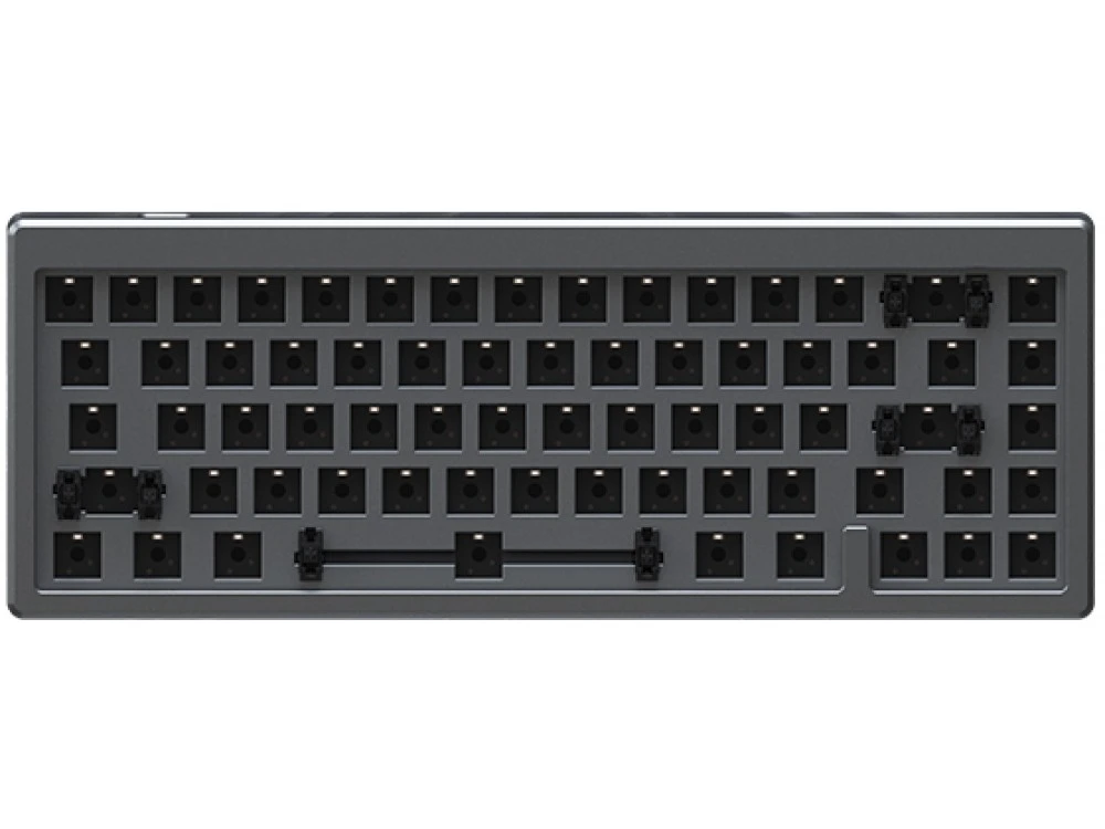 Akko ANSI MOD 005 DIY Kit 65% RGB Aluminium Space Gray Hot-Swap Keyboard 1 Akko ANSI MOD 005 DIY Kit 65% RGB Aluminium Space Gray Hot-Swap Keyboard