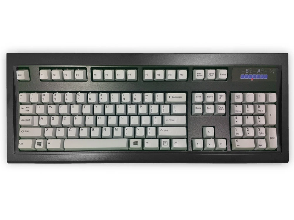 USA New Model M Keyboard Black Gray 1 USA New Model M Keyboard Black Gray