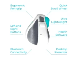 PenPoint Mini Pen-Grip Bluetooth Presenter Mouse -Mouse Keyboard Store penpoint mini pengrip bt mouse large 2