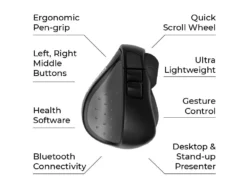 ProPoint Mini Pen-Grip Bluetooth Presenter Mouse -Mouse Keyboard Store propoint mini pengrip bt mouse large 2