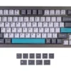 USA Keychron Q1 & K2 OEM Dye-Sub PBT Keycap Set Grey White Blue