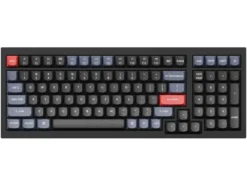 USA Keychron Q5 QMK RGB Aluminium Mac/PC Carbon Black Click Custom Keyboard